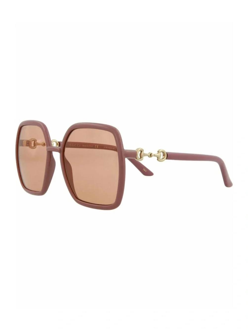 Gucci Horsebit Geometric Square Frame Sunglasses Gg0890s